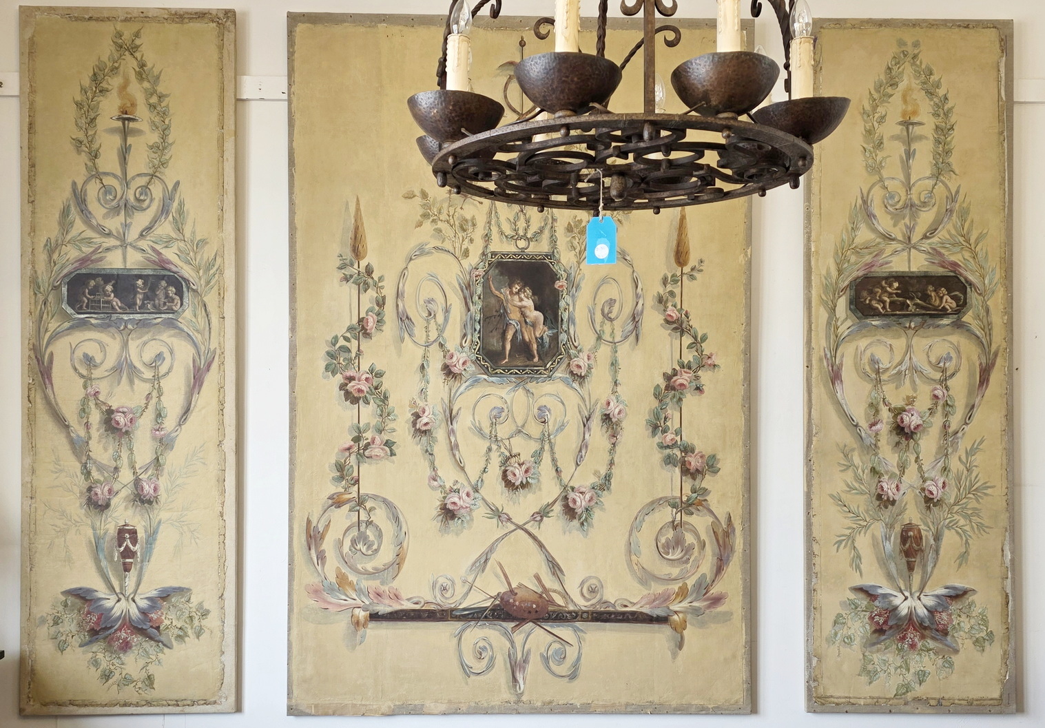 A set of French Louis XVI period Panels 